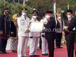 HUT Ke-65, Pemprov Kaltim Bagikan “Kado” Keberhasilan Kabupaten Kota