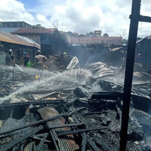 Bangsalan 10 Pintu dan 2 Rumah di Jalan Cendana Ludes Terbakar