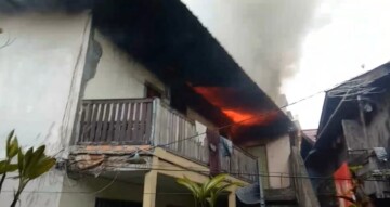 Rumah Kos di Juanda “Dijilat” Api