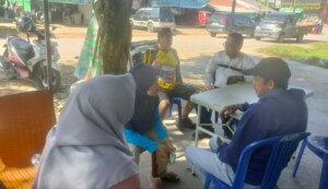 Sambangi Warga Jalan APT Pranoto, Agus Aras Terima Keluhan Banjir