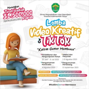 DPK Kaltim Akan Gelar Lomba Video Kreatif Tik Tok, Total Hadiah Rp 31,5 Juta