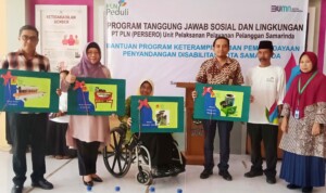 PLN Serahkan Bantuan CSR Senilai Rp 162 Juta Pada PPDI Kaltim