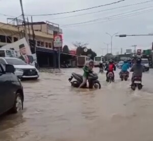 Pasca Hujan Lebat, Banjir Landa 2 Kecamatan di Samarinda