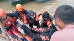 Jasad Penumpang Perahu Ces yang Tenggelam di Perairan Sangasanga Ditemukan, 1 Korban Masih Dicari