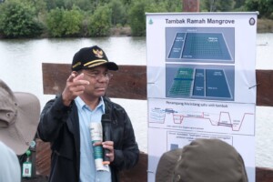 Wamenkeu Kunjungi 2 Desa di Kukar, Pastikan Program Rehabilitasi Mangrove Jalan