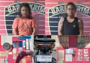 Dua Residivis Diamankan Polsek Sungai Pinang, Sabu dan Uang Puluhan Juta Jadi BB