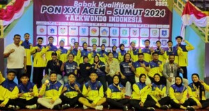 15 Atlet Taekwondo Kaltim Amankan Tiket PON XXI Aceh