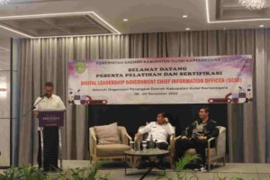 Gandeng Inixindo Bandung, Diskominfo Kukar Gelar Pelatihan Digital Leadership