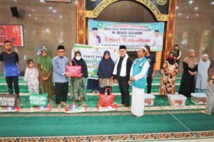 Wabup Kukar Gelar Safari Ramadan di Desa Gas Alam Badak