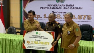 Kejaksaan Negeri Kukar Selamatkan Uang Negara Rp 1.7 Miliar
