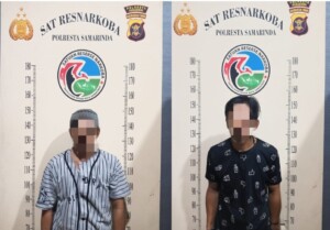 Petugas Polresta Samarinda Gagalkan Peredaran Sabu dan Amankan Dua Pelaku