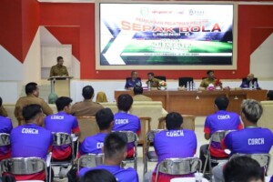 Dispora Kukar Gelar Pelatihan Pelatih Sepak Bola Lisensi D Nasional