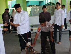 Bupati Kukar Serahkan Hewan Kurban ke Masjid Agung SAMS Tenggarong