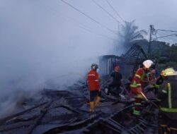 Pemukiman Padat di Sengkotek, Samarinda Terbakar