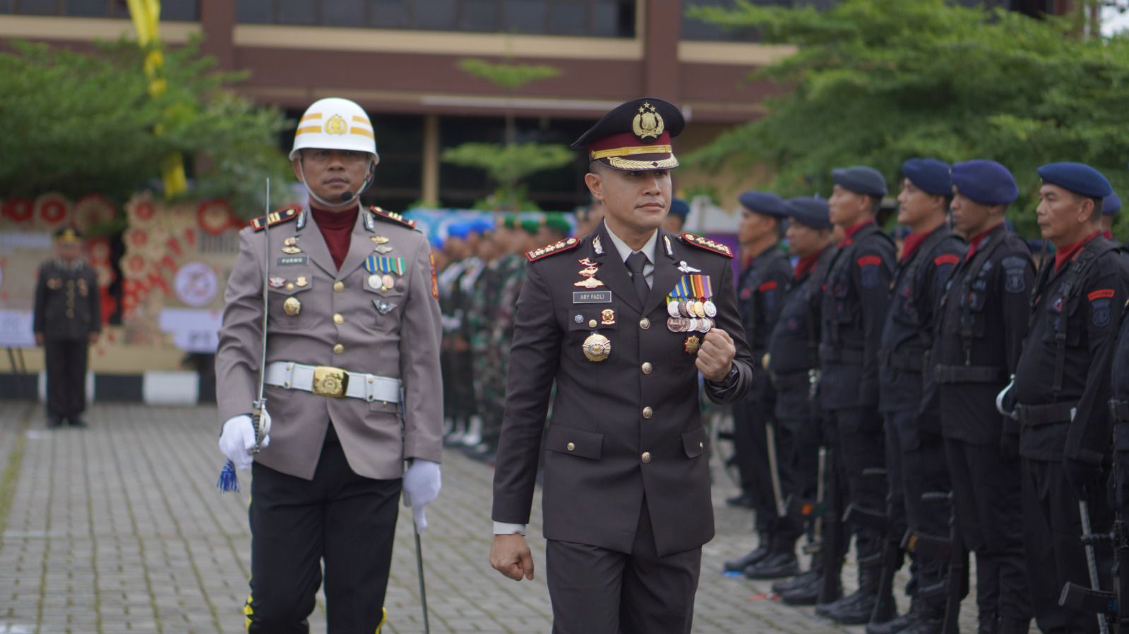 Polresta Samarinda Gelar Upacara Peringatan Hari Bhayangkara ke-78