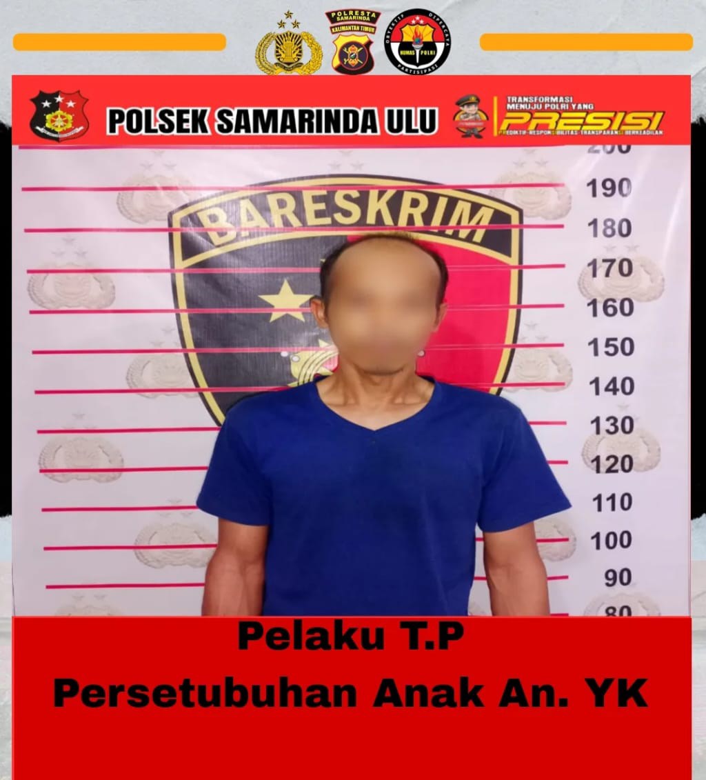 Pria di Samarinda Ditangkap Usai Lecehkan Anak di Bawah Umur