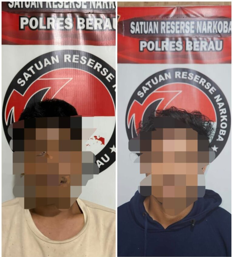 Sat Resnarkoba Polres Berau Ungkap Kasus Sabu, Amankan 113,25 Gram di Teluk Bayur