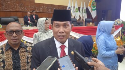 Agus Aras Dilantik Kembali Sebagai Anggota DPRD Kaltim Periode 2024-2029