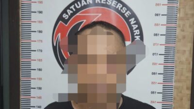 Pengedar Sabu di Gunung Tabur Dibekuk Sat Resnarkoba Polres Berau