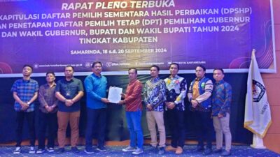 KPU Kukar Tetapkan 552.469 Pemilih Tetap untuk Pilkada 2024