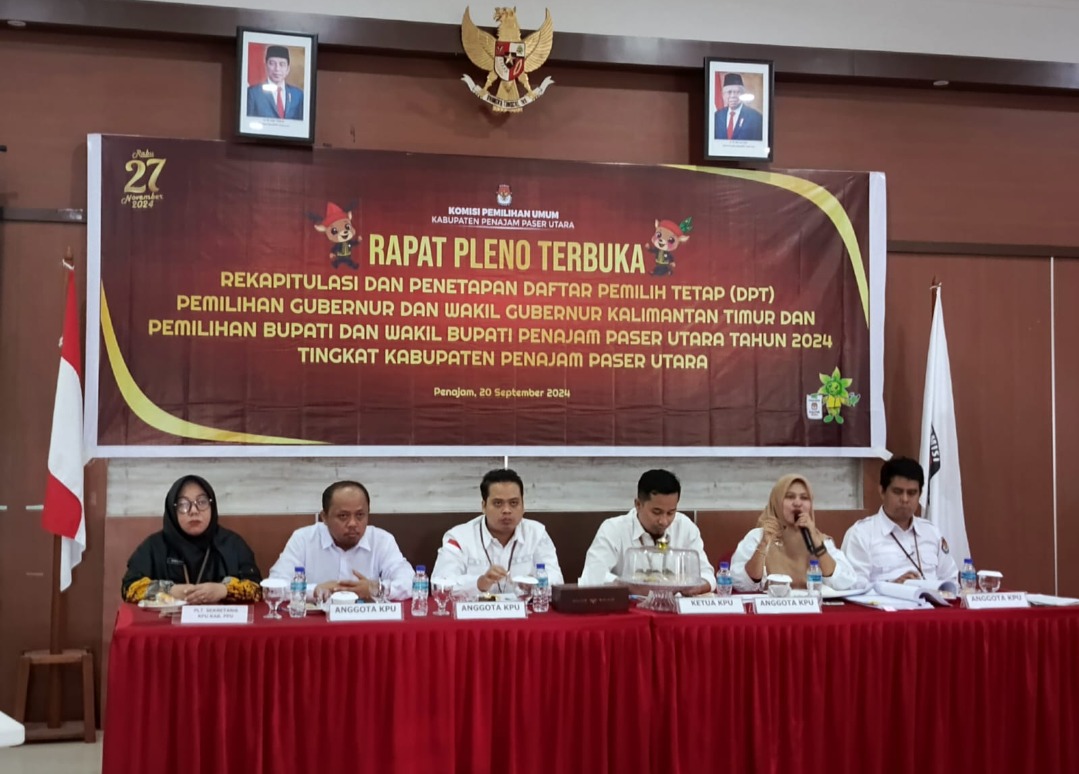 DPT Pilkada 2024 di PPU Meningkat, 293 TPS Siap Digunakan