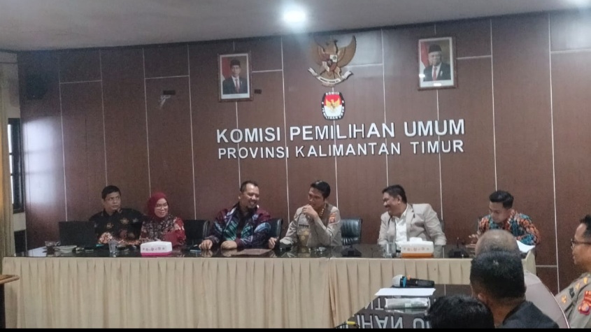 KPU Kaltim Tetapkan Dua Paslon Gubernur