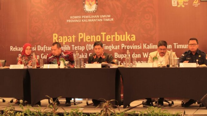 KPU Kaltim Tetapkan 2,8 Juta Pemilih untuk Pilkada 2024