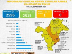 Dinkes Kaltim Minta Masyarakat Waspada Rabies