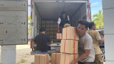 1,1 Juta Surat Suara Pilkada Kukar 2024 Tiba di Gudang Logistik