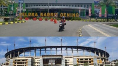 Dispora Kaltim Tingkatkan Fasilitas Stadion Kadrie Oening dan Stadion Palaran