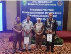 Dishub Kaltim Gelar Pembinaan Pengemudi Angkutan Umum