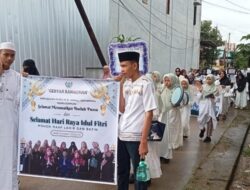 Pawai Ramadan MI Al Kamal 1 Palaran, Siswa Antusias Sambut Bulan Suci