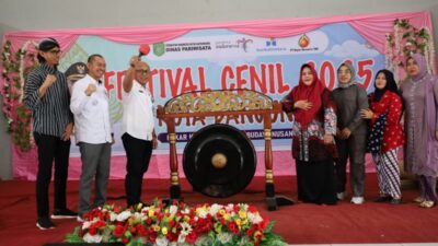 Festival Cenil Meriahkan HUT ke-42 Desa Kota Bangun III