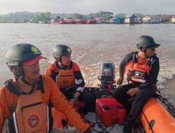 Tim SAR Masih Cari Pedagang Buah yang Tenggelam di Sungai Mahakam