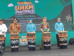 Festival UMKM 2025 Dibuka, Dorong Sinergi UMKM dan Kesehatan untuk Kesejahteraan Masyarakat