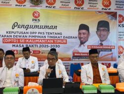 PKS Kaltim Umumkan Susunan DPD Se-Kaltim, Matangkan Strategi Menuju Kemenangan Pemilu 2029