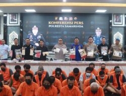 Operasi Antik Mahakam 2025: Polresta Samarinda Amankan 66 Tersangka Narkotika Senilai Rp 2,86 Miliar