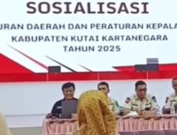 Satpol PP Kukar Sosialisasikan Perda 2025 di Tenggarong, Arfan Tekankan Pentingnya Kesadaran Hukum Masyarakat