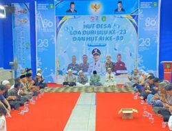 Loa Duri Ulu Rayakan HUT Desa ke-23 dan HUT RI ke-80
