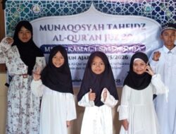 Bangun Generasi Qur’ani, MI Al Kamal 1 Palaran Gelar Munaqosyah Tahfidz Juz 30 dengan Prestasi Gemilang