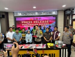 Polres Berau Musnahkan 1,3 Kg Sabu, Tegaskan Perang terhadap Narkoba