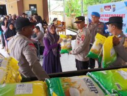 Polresta Samarinda–Bulog Gelar GPM di Palaran, 2 Ton Beras Ludes Diserbu Warga