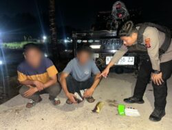 Polisi Amankan Dua Pria di Palaran, Sabu Jadi Barang Bukti