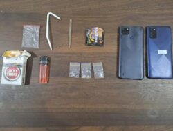 2 Pria Diciduk Polisi di 2 Pria Diciduk Polisi di Tenggarong, Edarkan Sabu 0,98 Gram