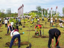 IKN Perkuat Komitmen Kota Hutan, Otorita Nusantara Luncurkan Buku Potret Alam Nusantara dan Tanam 750 Pohon