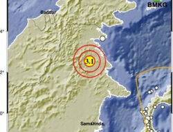 Gempa 3,1 Magnitudo Guncang Bulungan Jumat Sore, BMKG Pastikan Aman