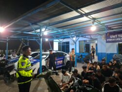 Digerebek Dini Hari, 32 Motor Balap Liar Diamankan Polisi Samarinda