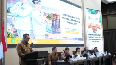 Musrenbang Kukar 2027 Resmi Dibuka, Arah Pembangunan Disesuaikan Kondisi Fiskal