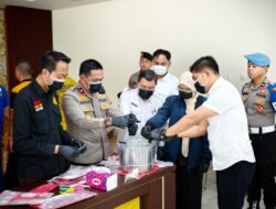 Sabu Hampir 0,5 Kg Dimusnahkan di Berau, 13 Tersangka Terancam Hukuman Berat