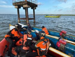 Nelayan Muara Badak Hilang Terseret Arus Saat Jaring Udang
